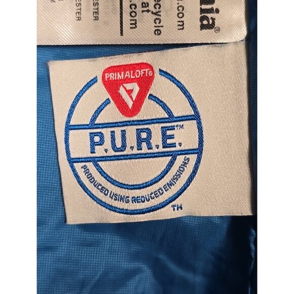 Patagonia Nano Puff Vest Primaloft Packable Full Zip Pockets 84247 STBL Women S - Picture 7 of 10